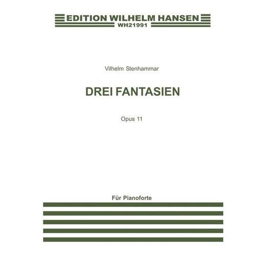 Stenhammer Tre Fantasier Op.11 Piano 