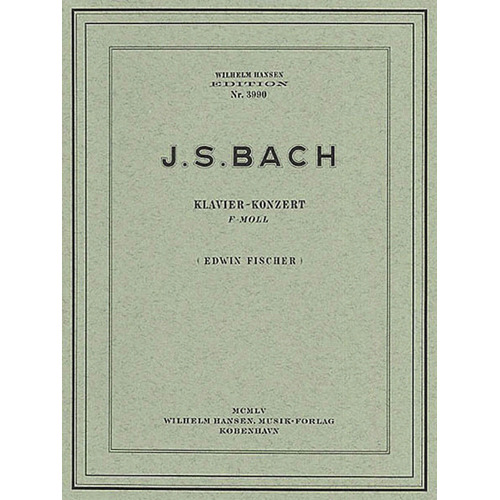 Bach Concerto F Minor 2 Pianos 