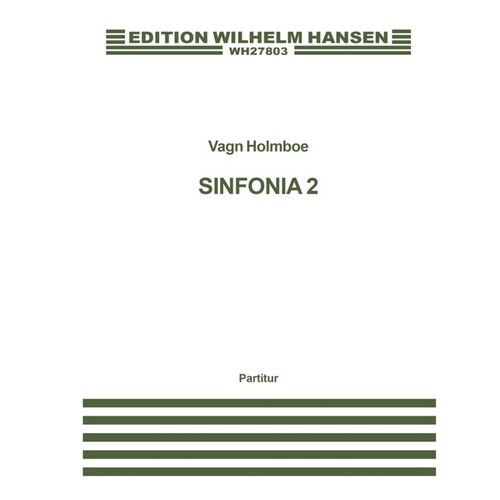 Holmboe Sinfonia No.2 Strings(Study Scor 