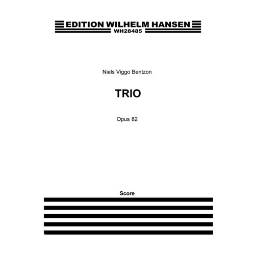 Bentzon Brass Trio Op.82 (Score) 