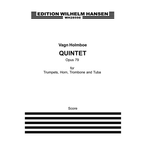 Brass Quintet Op 79 (Score) 