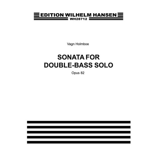 Holmboe Sonata Op.82 Double Bass 