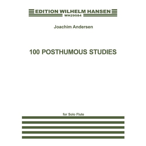 Andersen 100 Posthumous Studies Flute 