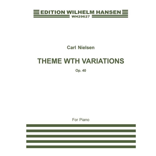 Nielsen Theme and Variations Op.40 Piano 