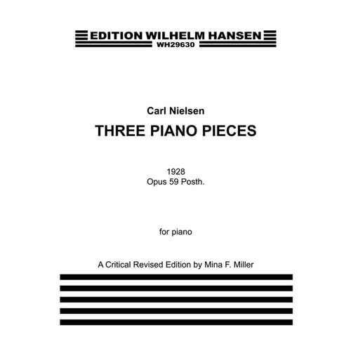 Nielsen 3 Piano Pieces Op.59 