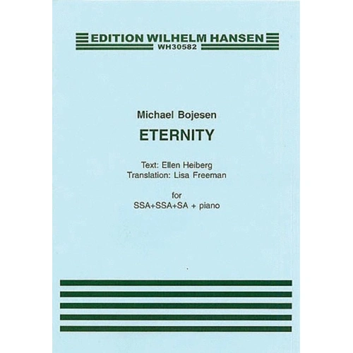 Bojesen Eternity SSA/Piano Choral Sheet Music