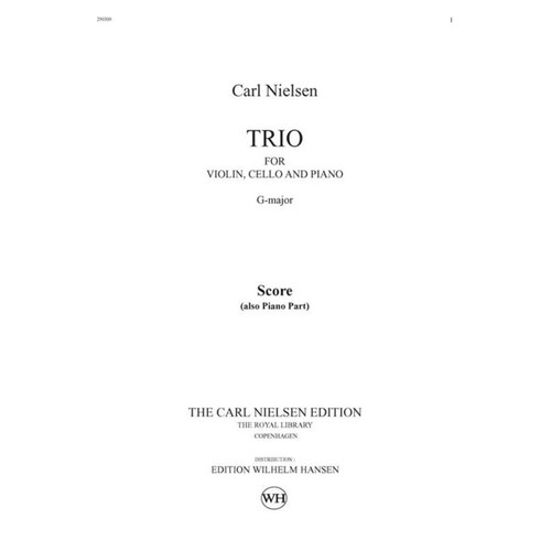 Trio For Violin,Vlc,Pf Score/Parts Arc 