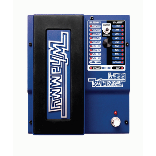 Digitech Whammy Bass Pitch Shift Pedal with MIDI Input and 21 Pitch Settings