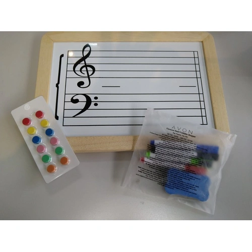Music Stave Magnetic Noteboard by Sniper Pitch