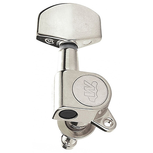 Wilkinson Chrome Finish 3+3 Tuning Machines for Acoustic/Electric Guitars - 6 pcs