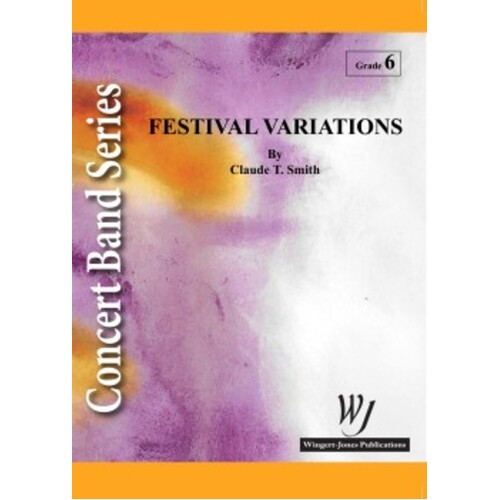 Festival Variations Concert Band 6 Score/Parts