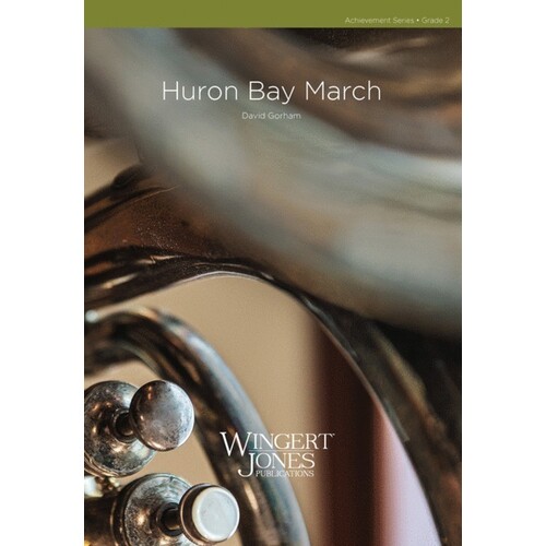 Huron Bay March Concert Band 2 Score/Parts