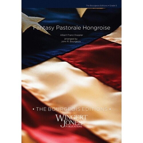 Fantasie Pastoral Hongroise Flute/Concert Band 5 Score/Parts