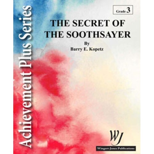 Secret Of The Soothsayer Concert Band Score/Parts