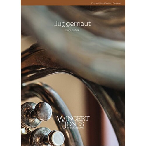 Ziek - Juggernaut Concert Band 4 Score/Parts