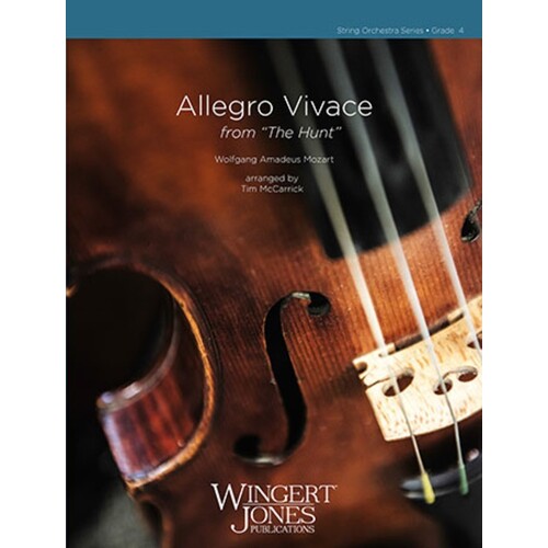 Allegro Vivace From The Hunt So4 Score/Parts