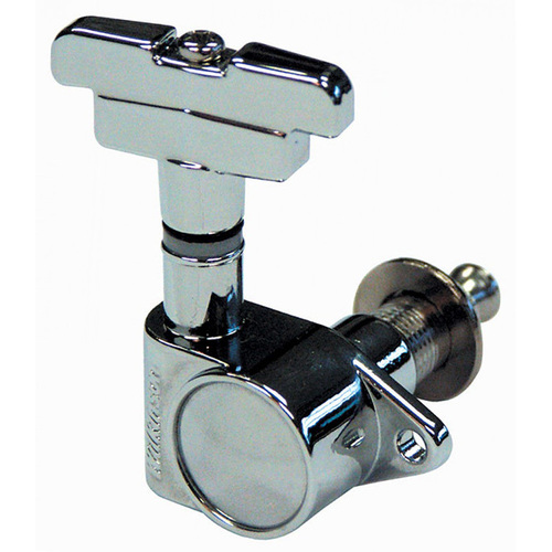 Wilkinson Acoustic Guitar Tuning Machines in Chrome Finish (3+3)