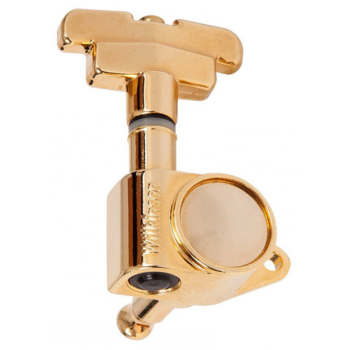 Wilkinson Acoustic Guitar Tuning Machines in Gold Finish (3+3)
