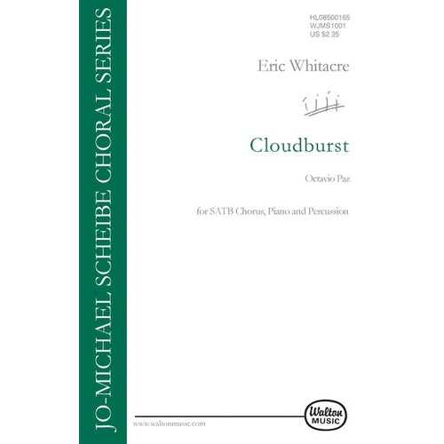 Cloudburst SATB (Octavo)