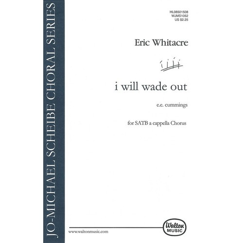 I Will Wade Out SATB A Cappella (Octavo)