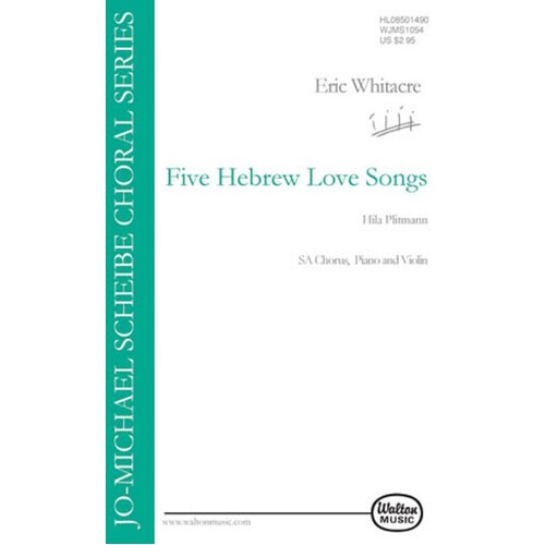 Five Hebrew Love Songs SA And Violin