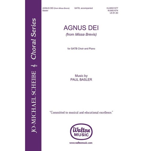 Agnus Dei SATB (Octavo)