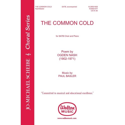 Common Cold SATB (Octavo)