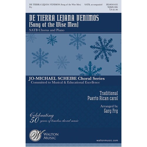 De Tierra Lejana Venimos SATB (Octavo)