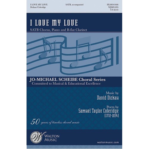 I Love My Love SATB (Octavo)