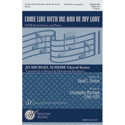Come Live With Me And Be My Love SATB (Octavo)