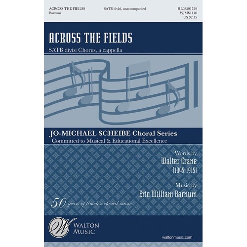 Across The Fields SATB (Octavo)