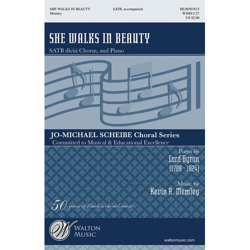She Walks In Beauty SATB (Octavo)
