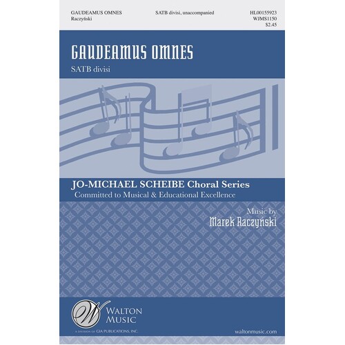 Gaudeamus Omnes SATB Divisi A Cappella
