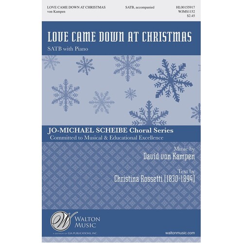 Love Came Down At Christmas SATB