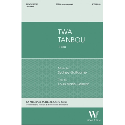 Twa Tanbou TTBB A Cappella