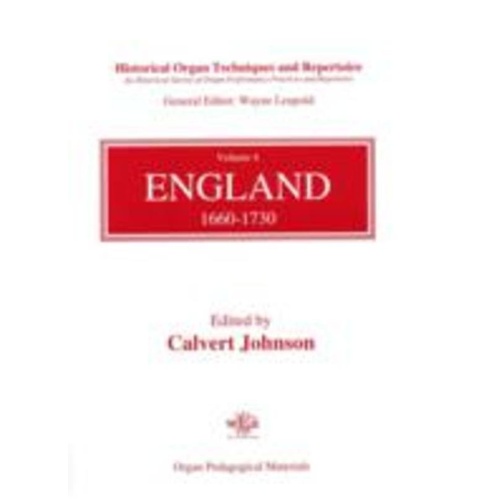 Historical Organ Techniques and Repertoire Book 4