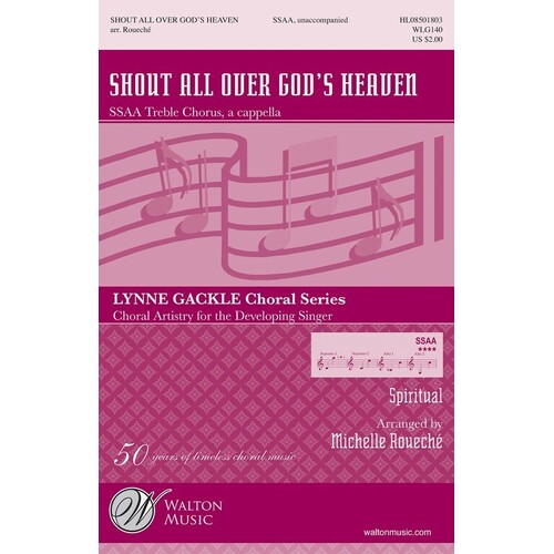 Shout All Over Gods Heaven SSAA (Octavo)