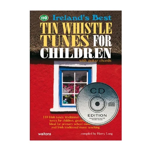 Waltons Children's Tin Whistle Tunes 110 Book with 2 CDs