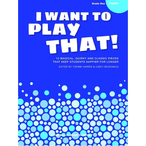 I Want To Play That Book 3 - Grade 1 by Willis Music
