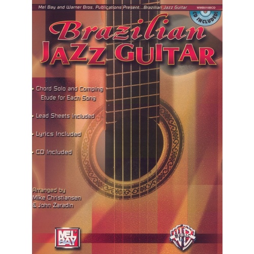 Brazilian Jazz Guitar Book/CD