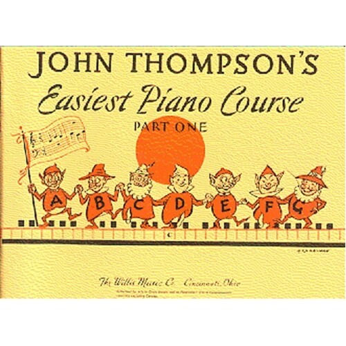 Easiest Piano Course Pt 1 Classic Edition (Softcover Book)