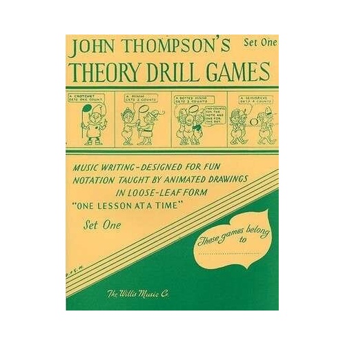 Theory Drill Games Set 1 by John Thompson