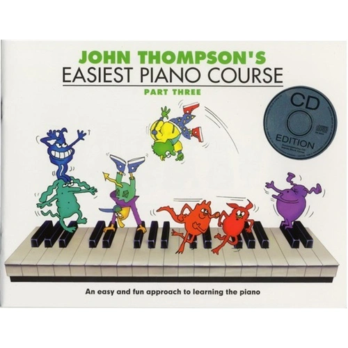 John Thompson's Easiest Piano Course - Part 3 Book with Online Audio