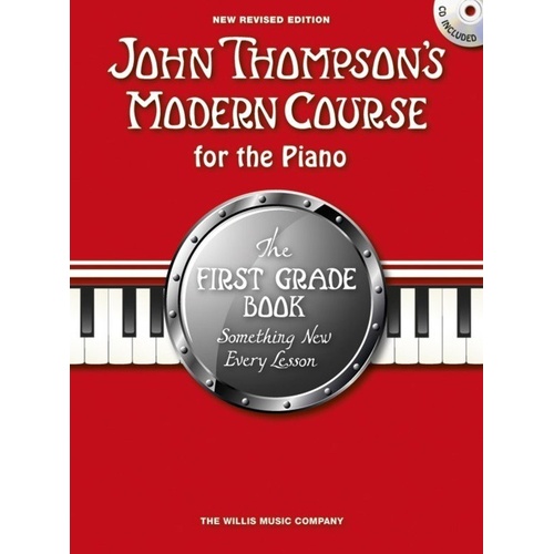 John Thompson's Modern Course for Piano - First Grade Book with Online Tracks