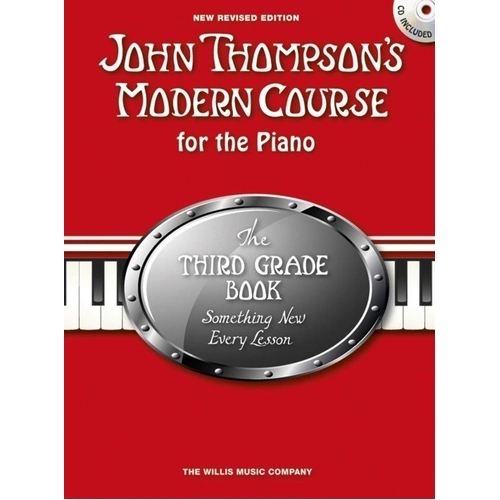 John Thompson's Modern Course for the Piano - Third Grade BK/CD