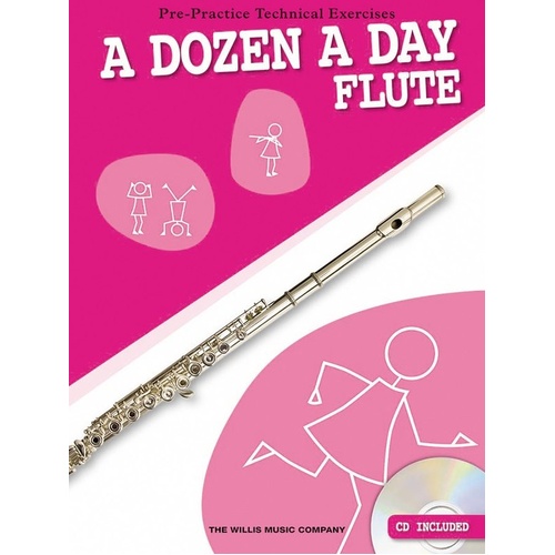 A Dozen A Day Flute Book with CD