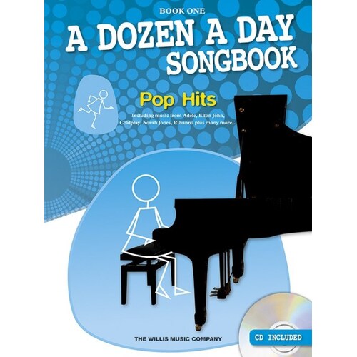 A Dozen A Day Songbook Pop Hits Book 1 (Softcover Book/CD)