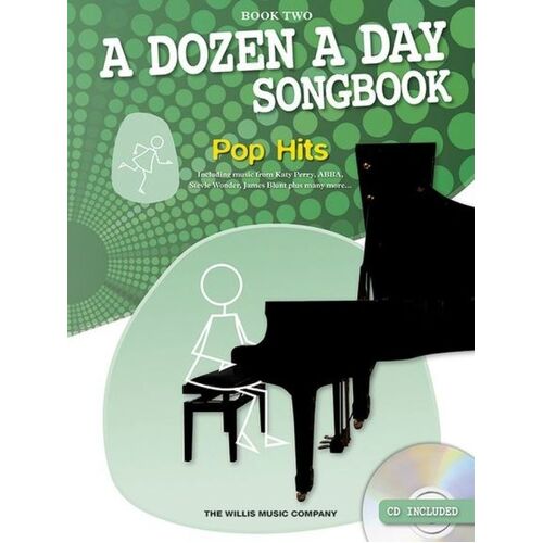 A Dozen A Day Songbook Pop Hits Book 2 (Softcover Book/CD)