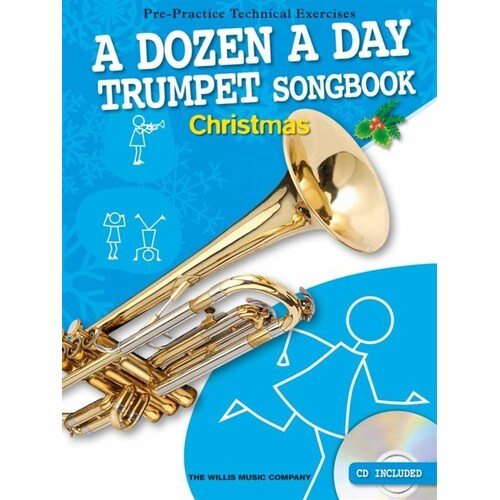 A Dozen A Day Trumpet Songbook Christmas Book/CD (Softcover Book/CD)