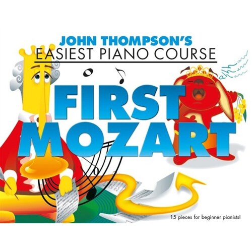 Easiest Piano Course First Mozart (Softcover Book)